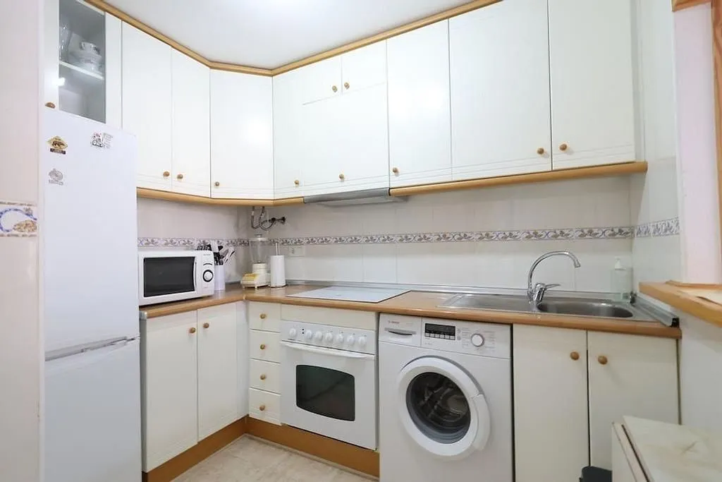 Cuisine - Apartment with Pool and Terrace in La Mata
