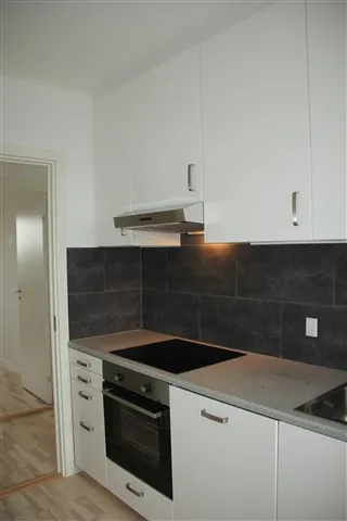 Köök - Renovated Apartment with Balcony in Denmark