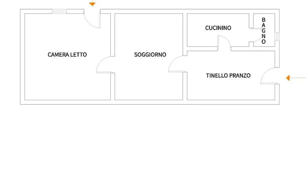 Plaan - Ground Floor Trilocale with Vaulted Ceilings in Molfetta