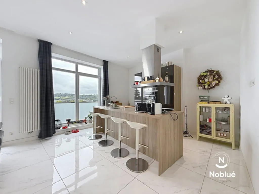 Kitchen - Renovated Duplex with Terrace in Verviers