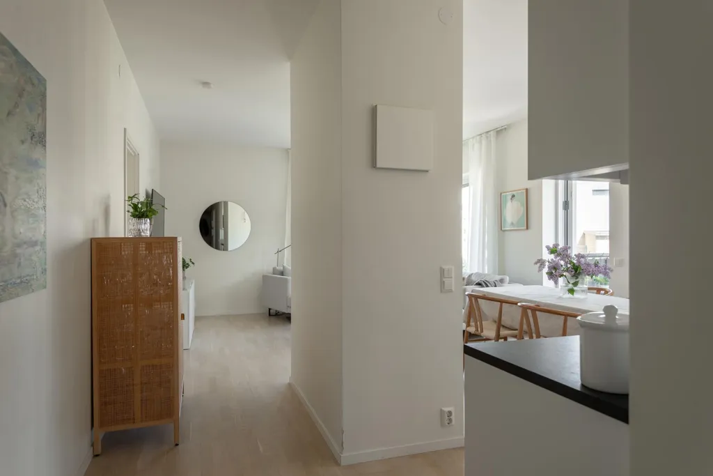 Entrée - Modern Flat with Large Balcony in Södra Ladugårdsängen