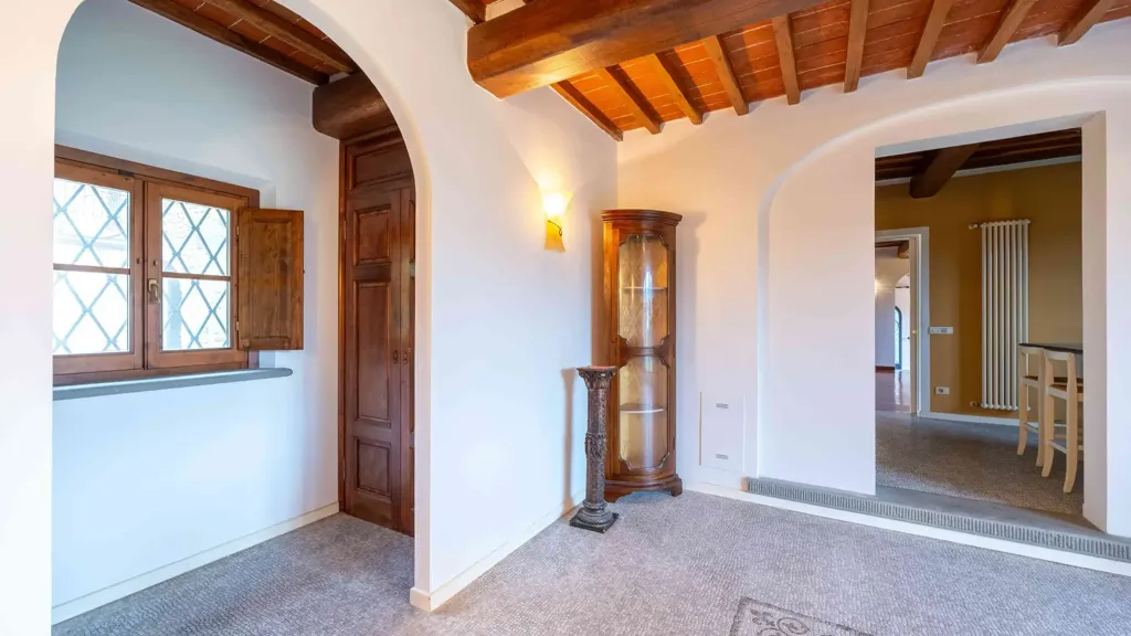 Living Room - Rustic Complex with Garden in Montespertoli