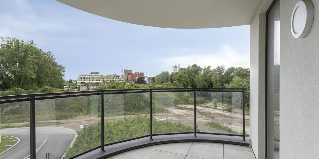 Balcon - Appartement avec vue parc à Boom