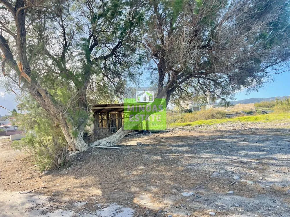 Aed - Corner Plot with Sea View in Tavronitis