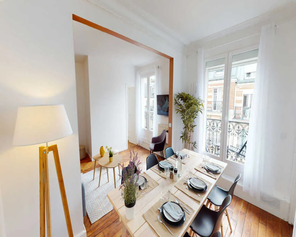 Salle à manger - Chambre Meublée à Necker, Paris
