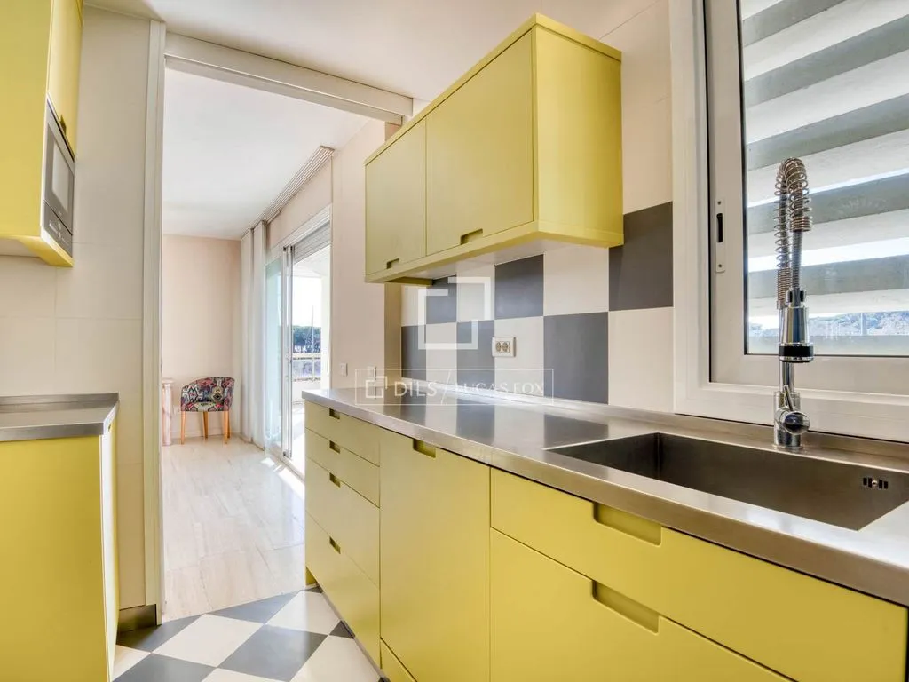 Köök - Luxury Corner Apartment with Terrace in Port d'Aro
