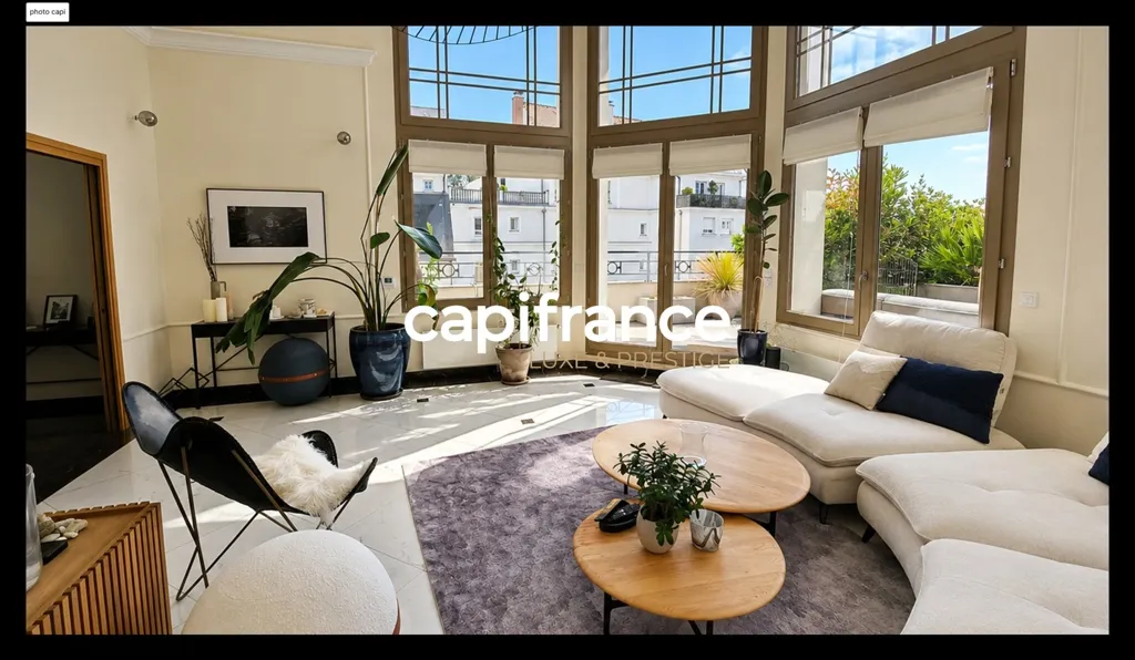 Séjour - Penthouse avec Terrasses au Le Plessis-Robinson
