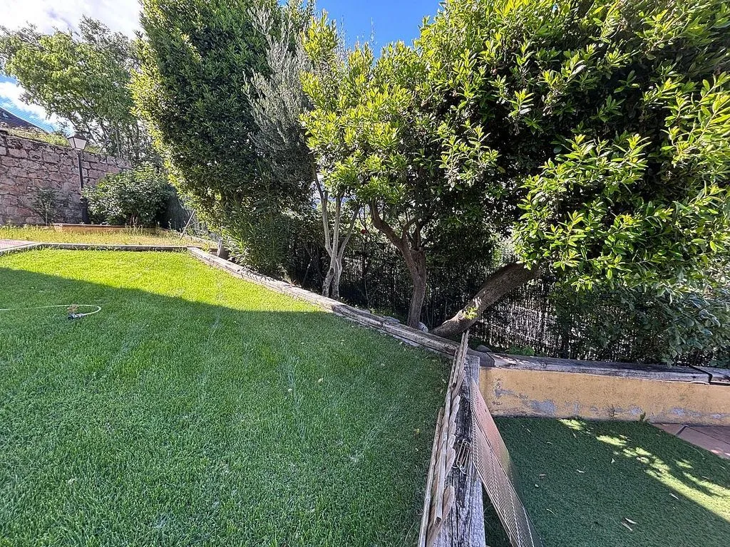 Garden - Chalet with Pool and Terrace in El Boalo
