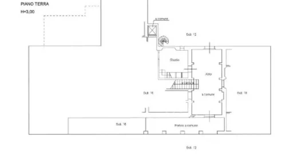 Plan - Renaissance-Style Villa with Pool in Sinalunga