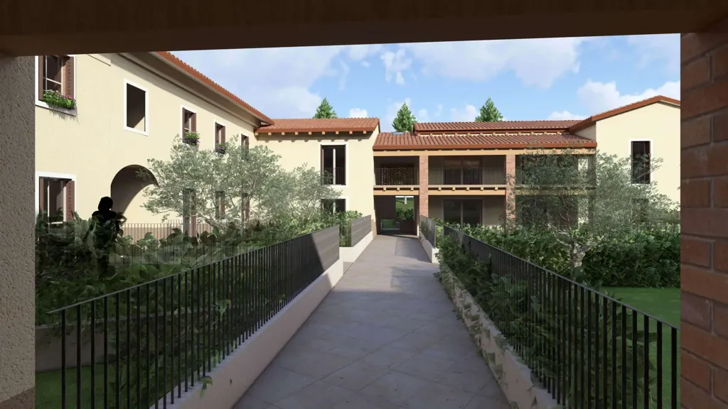 Apartment with Pool in Lazise