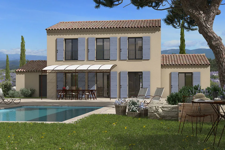 New Build House with Garden in Peynier
