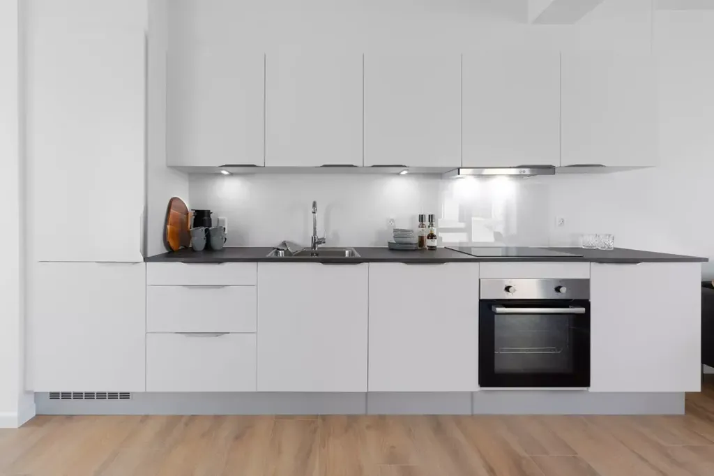 Cuisine - Two-Bedroom Flat with Balcony in 7850