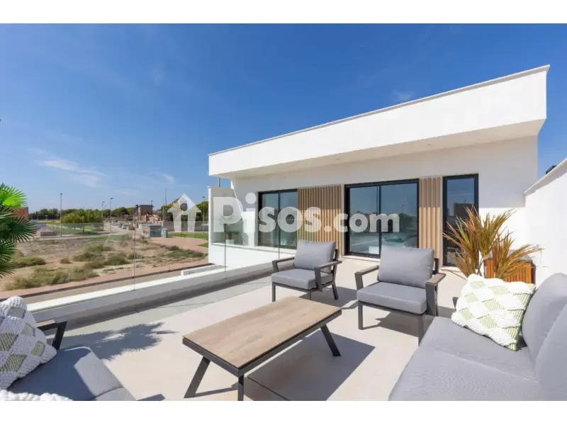 Terrasse - New Chalet with Pool in San Javier