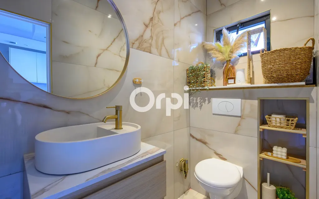 Salles de bain - Maison Contemporaine avec Terrasse à Waziers