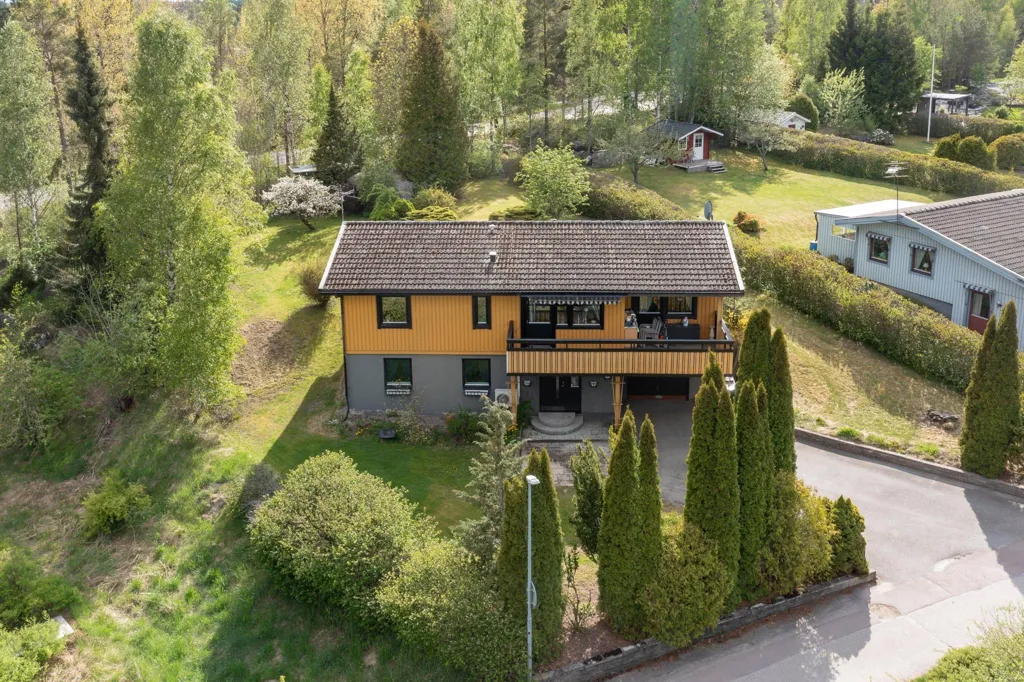 Aerial - Sutteräng Villa with Balcony in Västmanland