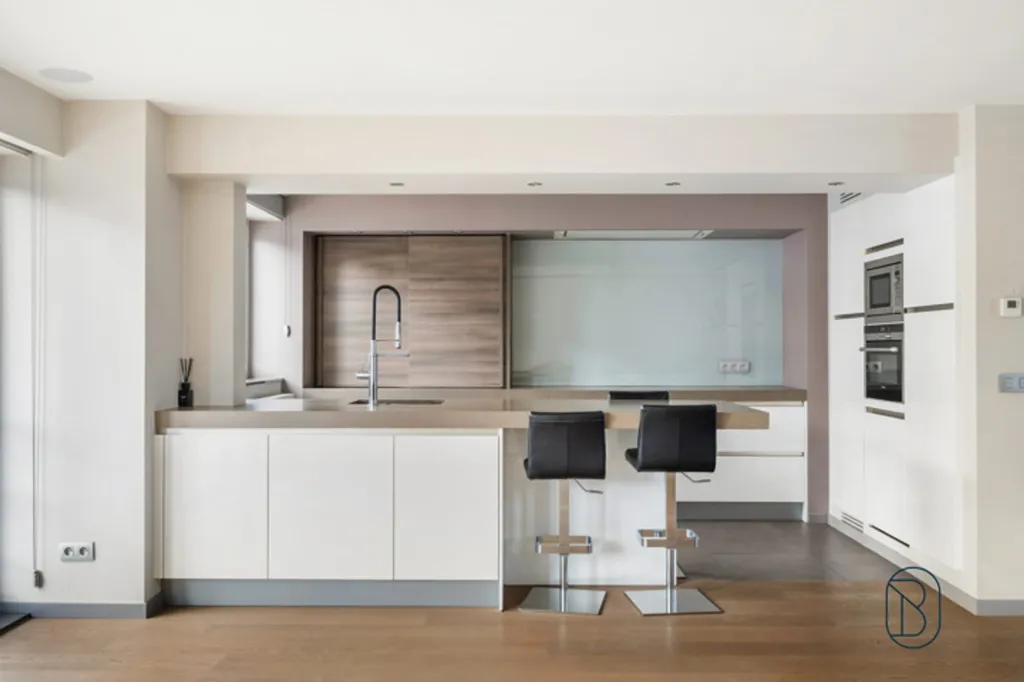 Cuisine - Maison de 201 m² avec Chauffage Électrique à Deinze
