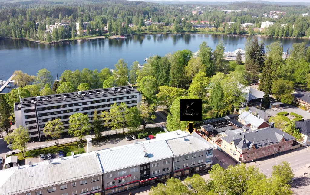 Õhuvaade - Flats with River Views in City Centre