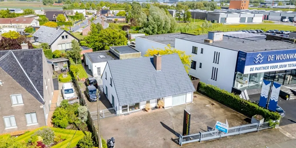 Õhuvaade - Luxury Villa with Office in Hooglede