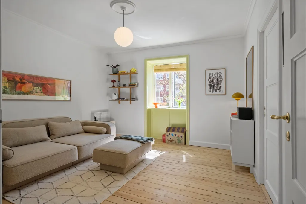 Séjour - Appartement 3 pièces à København S