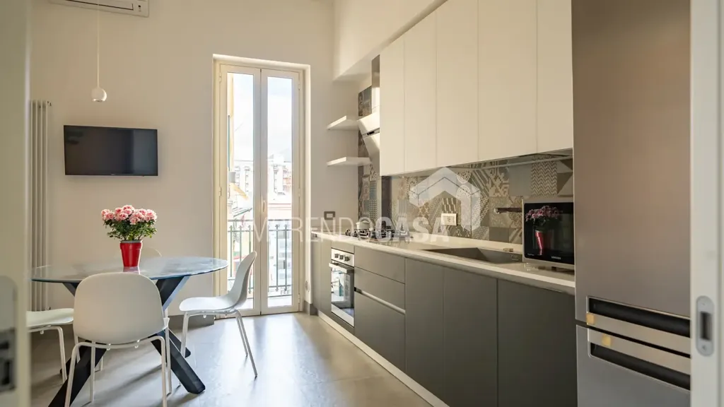 Köök - Rented Apartment with Balcony in Palermo