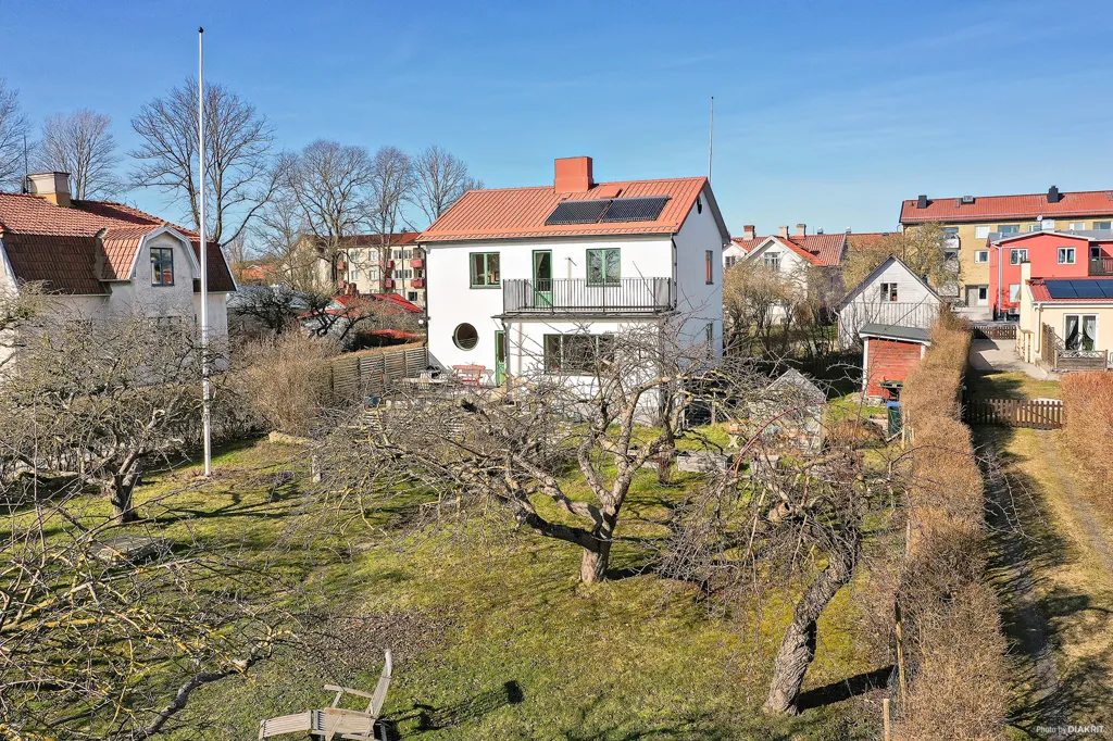 Vue aérienne - Funkis Villa with Sea View in Slite