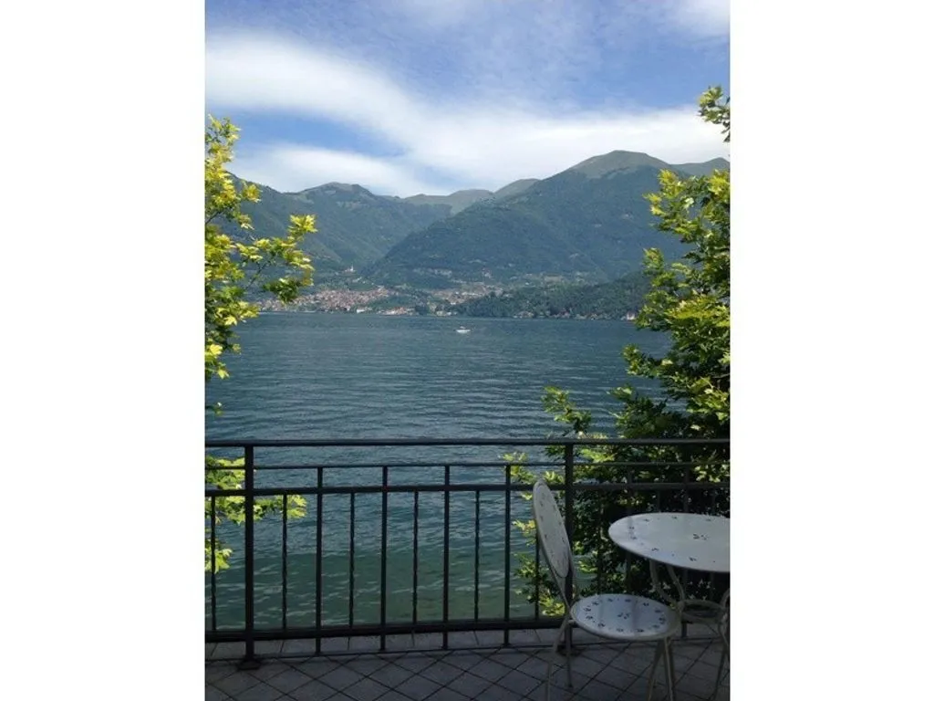 Terrace - Lakeside Villa with Approved Pool Project in Lezzeno