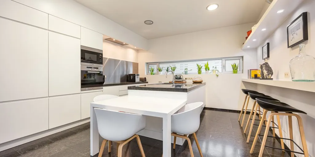 Cucina - Architectural House with Terrace in Turnhout