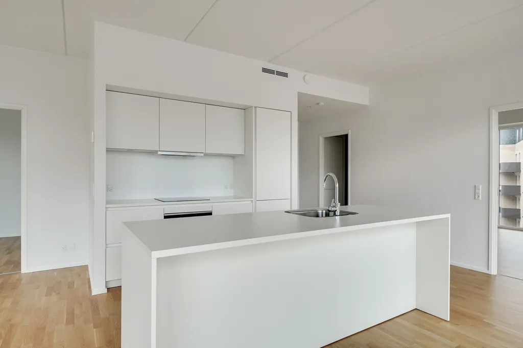 Köök - Apartment with Balcony in Irmabyen, Rødovre