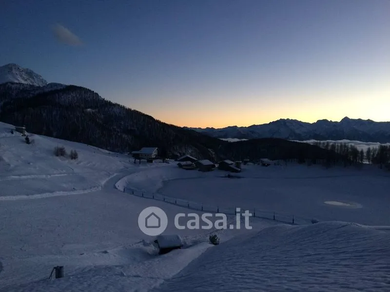 Rustic Chalet with Mountain View in Chamois