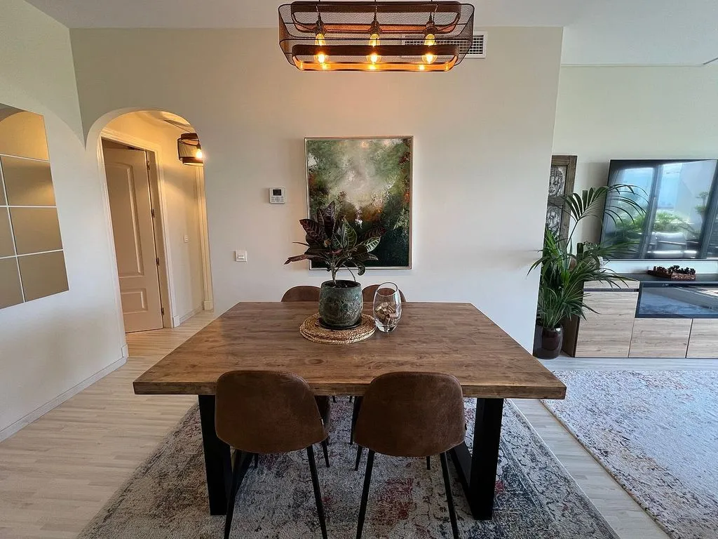Söögituba - Apartment with Pool and Terrace in Alcaidesa Suites