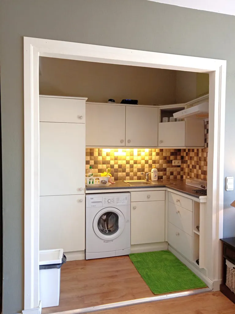 Kitchen - Studio with View in Central Antwerp