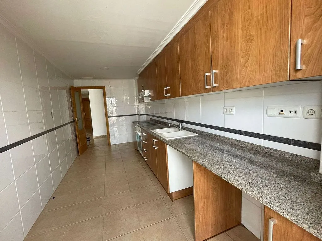 Köök - Penthouse with Pool in Montserrat
