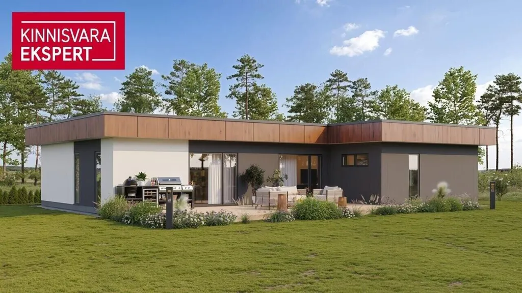 New Detached House with Garage in Pärnu