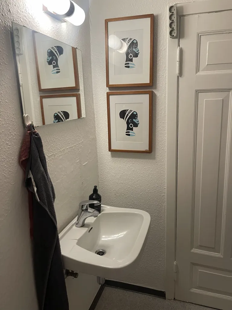 Salles de bain - 2-Bedroom Apartment with Central Location in Tønder