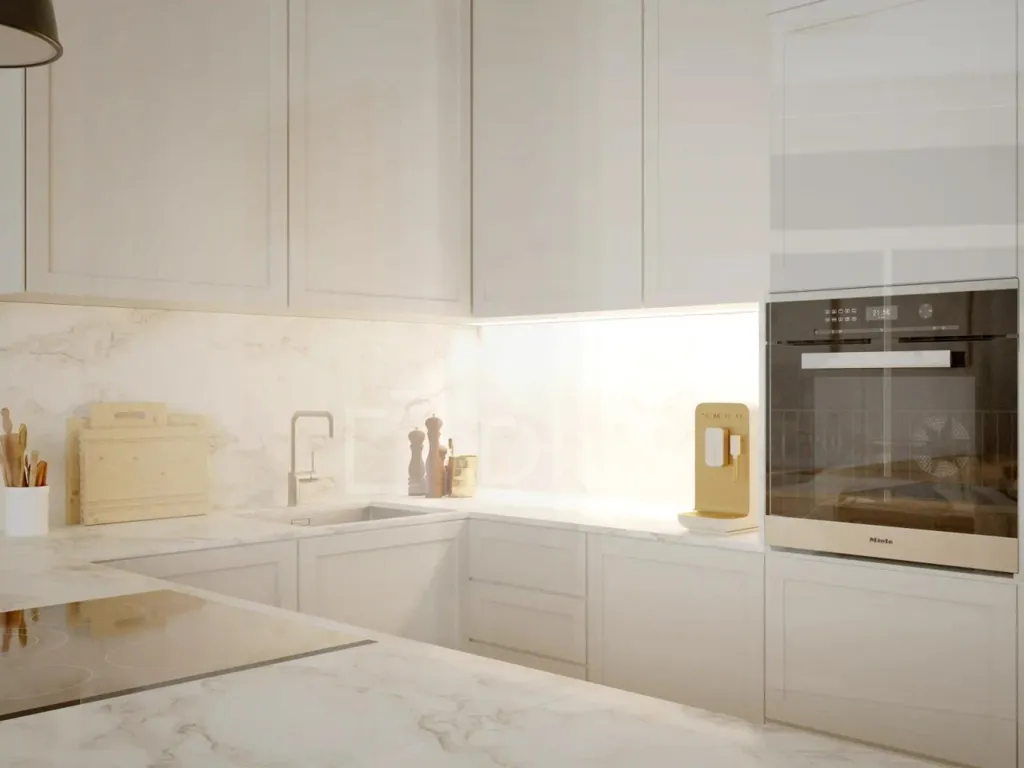 Cuisine - T1 Apartment with Balcony in Porto