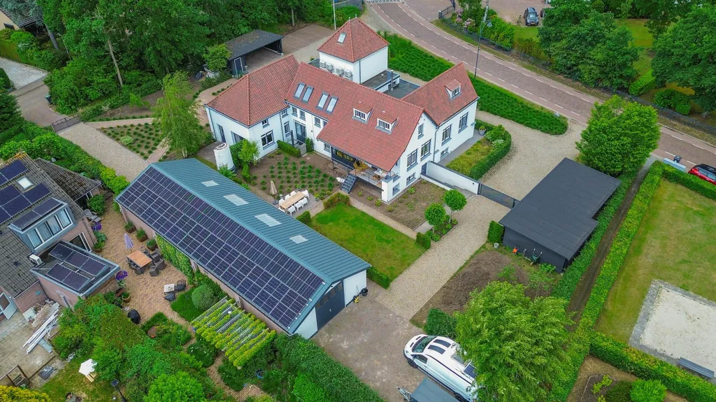Aerial - Renovated Former Dairy with Natura 2000 Proximity