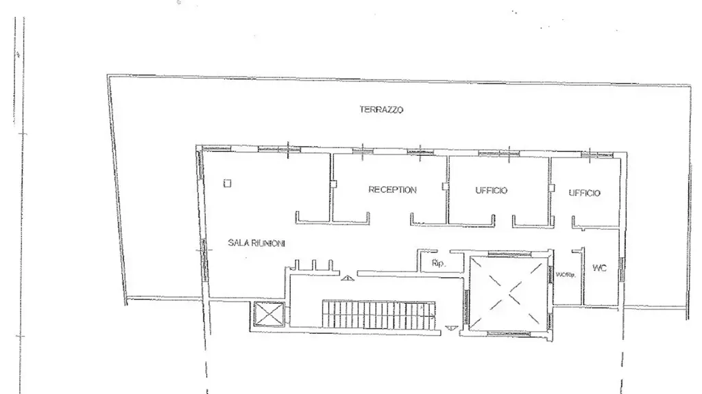 Plaan - Penthouse with Panoramic Terrace in Pescara
