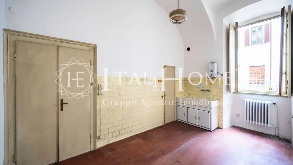 Köök - Noble Apartment with Balcony in Bergamo