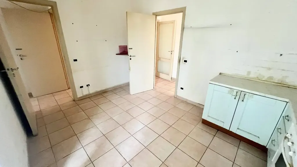 Köök - Apartment with Balcony in Fabriano