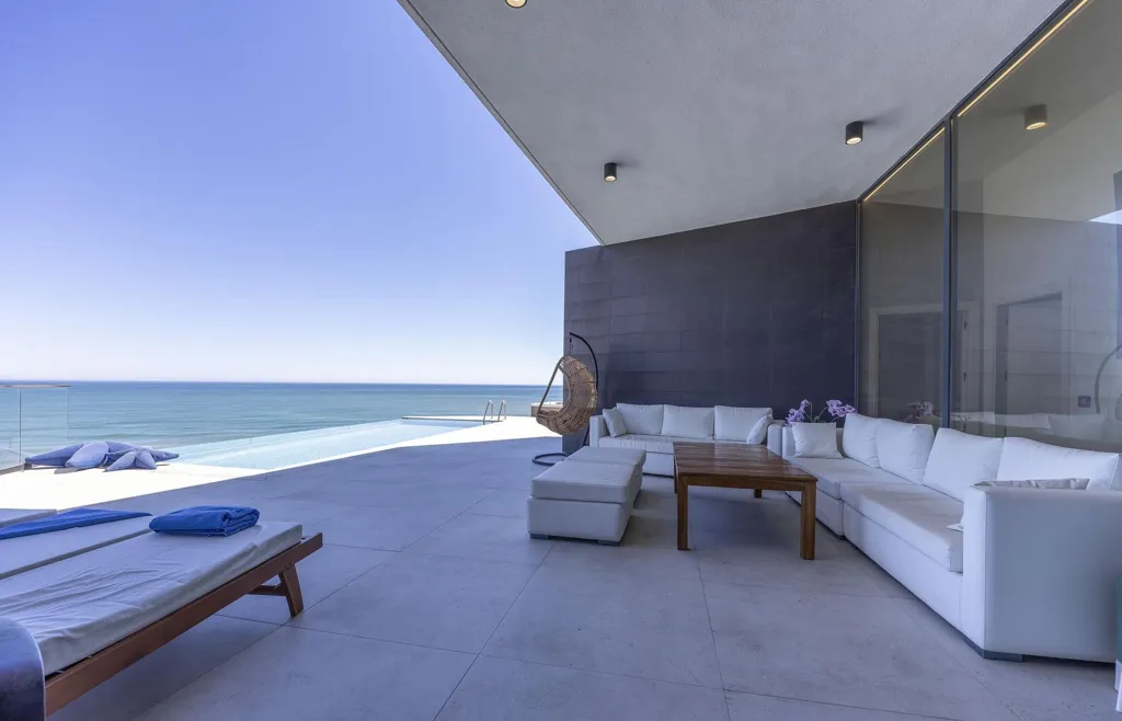Terrasse - Villa with Sea Views and Pool in Cullera