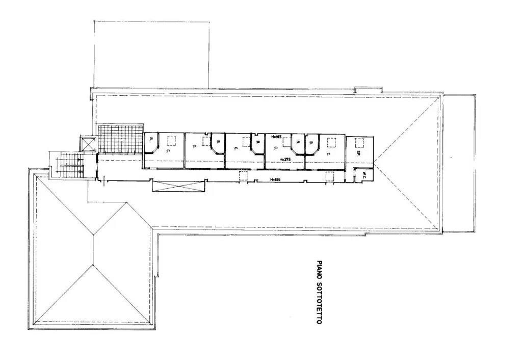 Plan - Hotel Complex with Pool in Anghiari, Tuscany