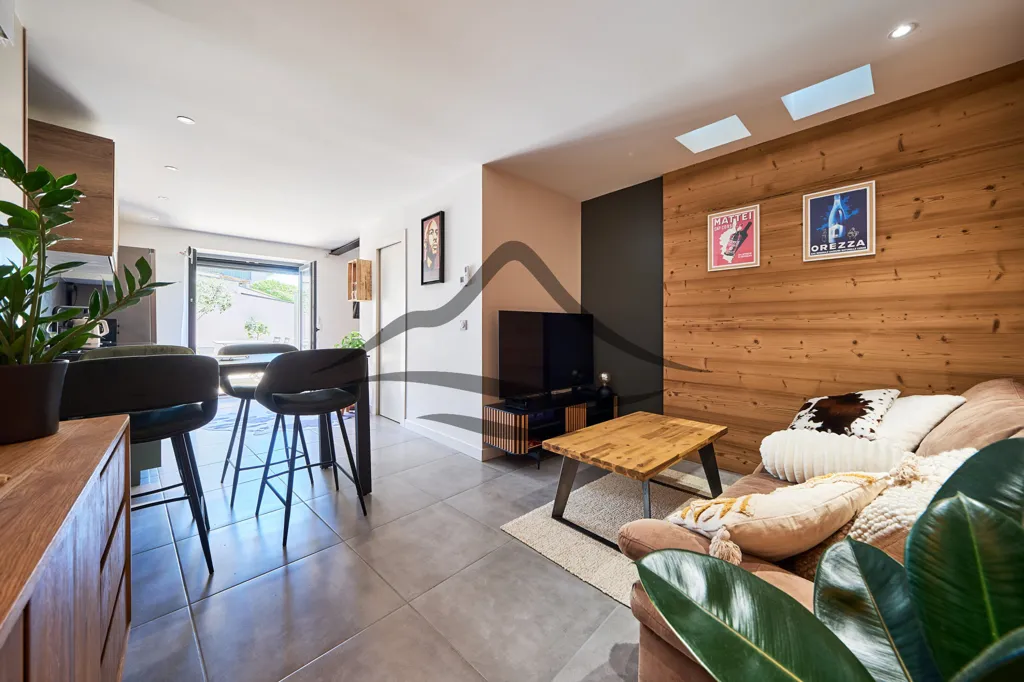 Séjour - T3 Duplex Inversé avec Terrasse à La Motte-Servolex