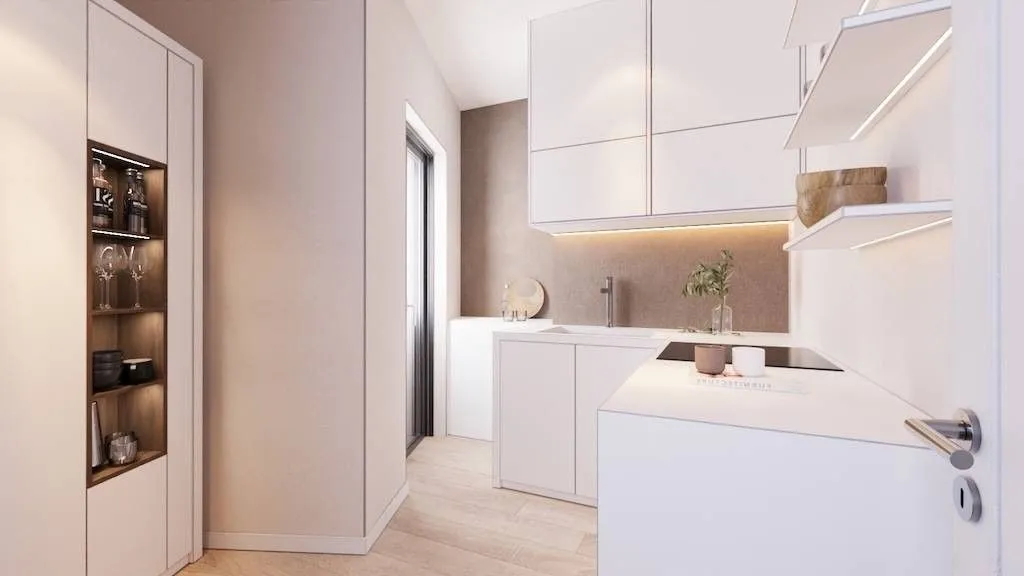 Köök - Luxury Flat with Private Pool in Peschiera del Garda