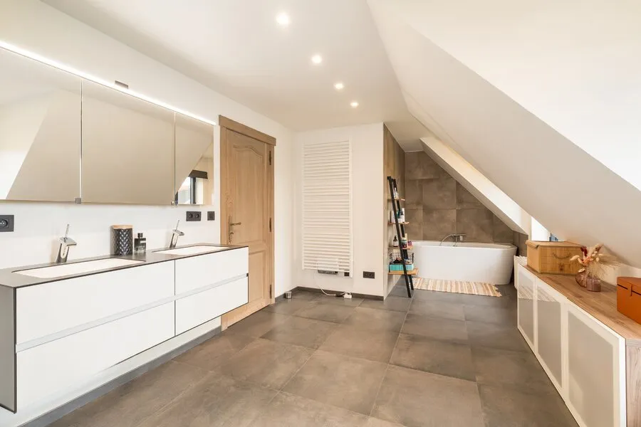 Bathrooms - Renovated House with Workshop and Garden