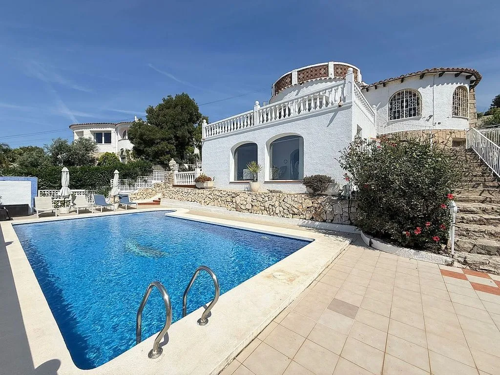 Piscine - Chalet with Sea View and Pool in Jávea