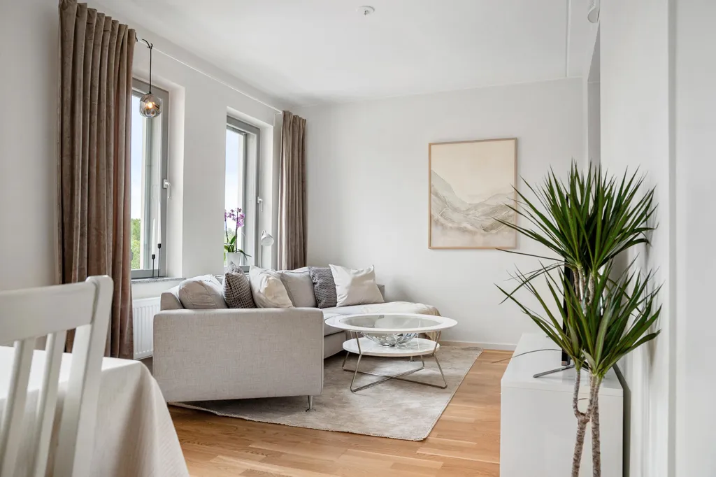 Elutuba - Modern Flat with Balcony in Huddinge