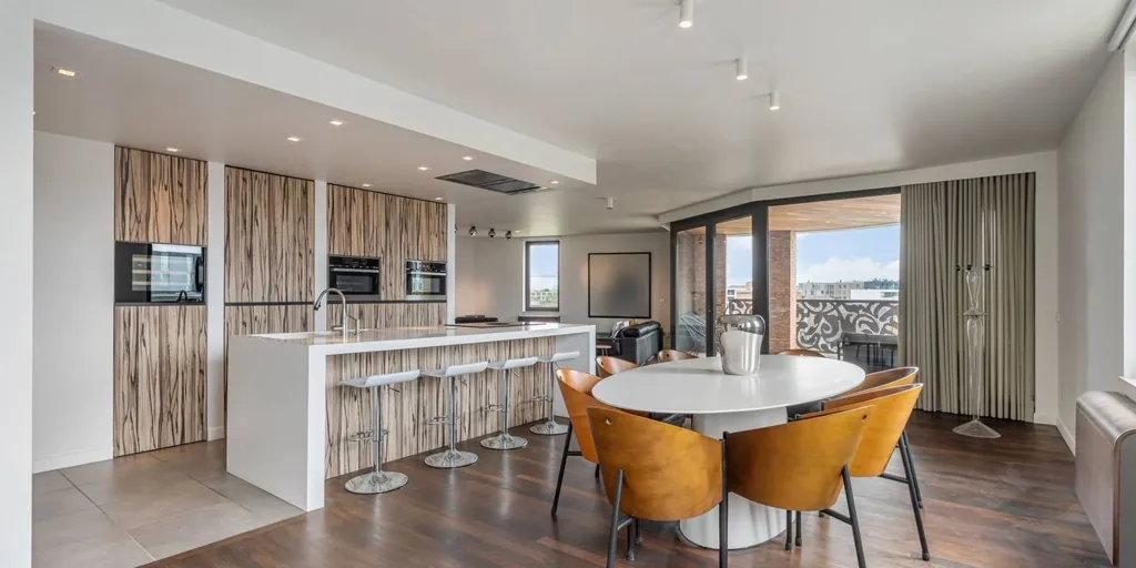 Cuisine - Appartement de luxe avec terrasse ensoleillée à Hasselt