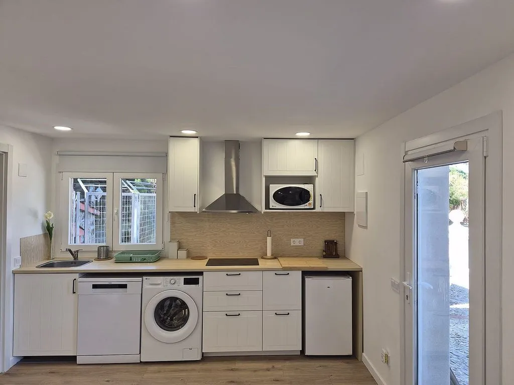 Köök - Loft with Terrace in Raya del Palancar