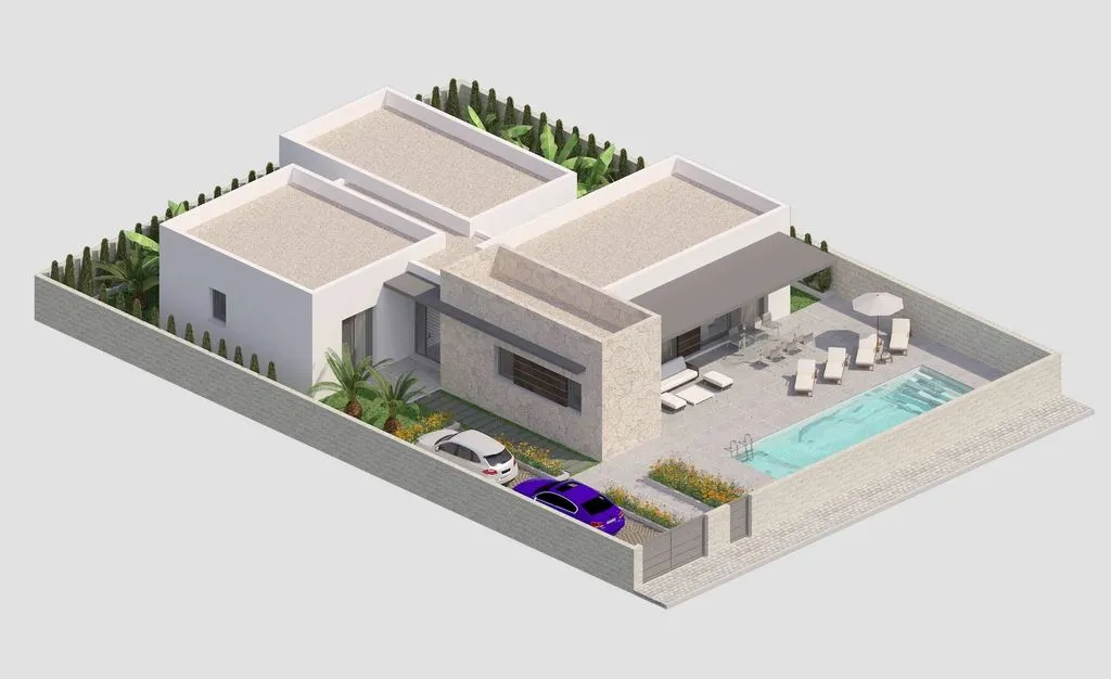 New Villa with Pool in Benijofar, Valencia