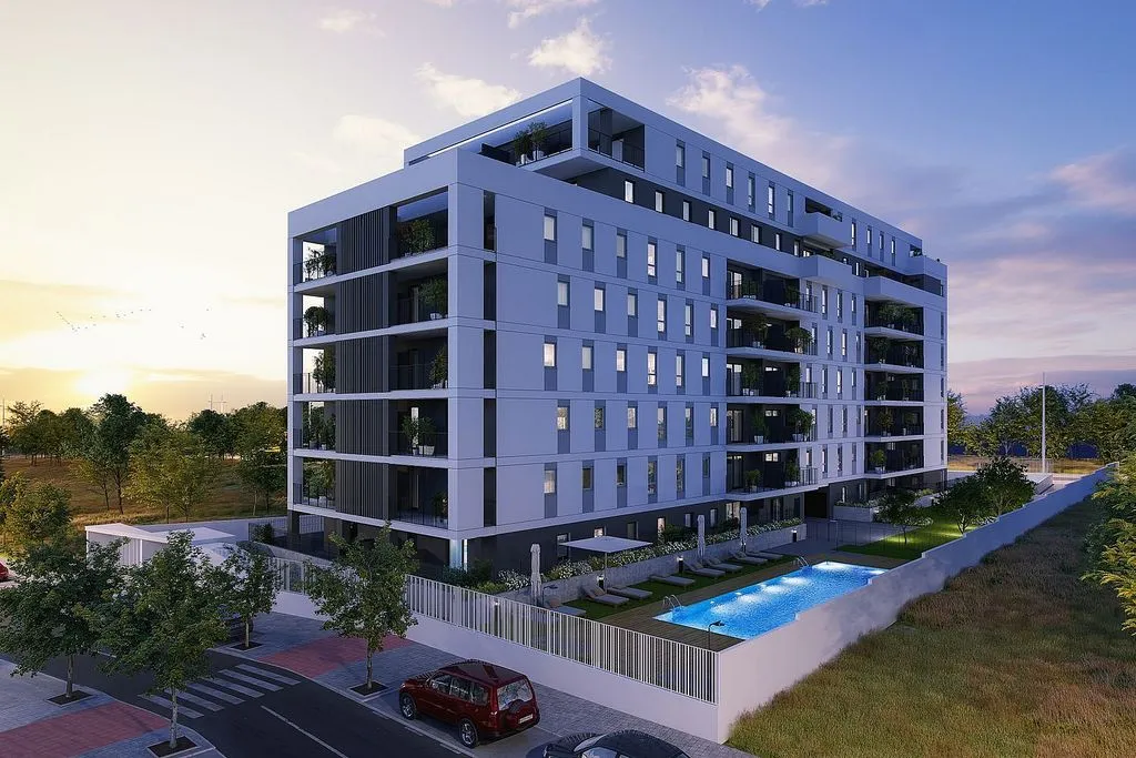Extérieur - New Flat with Pool in La Alquería